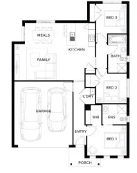 Eastleigh - Cranbourne East - Lot 141 Floorplan