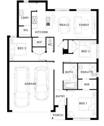 Eastleigh - Cranbourne East - Lot 141 Floorplan