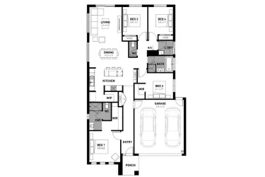Edgewater Estate - San Remo - Lot 214 Floorplan