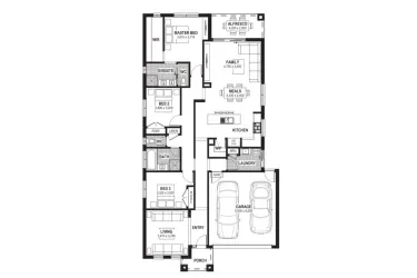 Edgewater Estate - San Remo - Lot 222 Floorplan