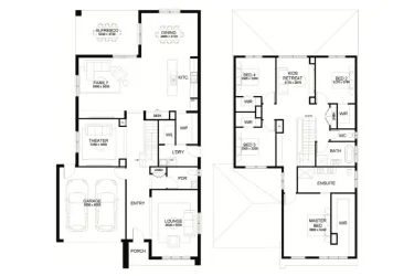 Edgewater Estate - San Remo - Lot 225 Floorplan