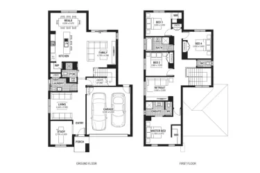 Edgewater Estate - San Remo - Lot 248 Floorplan