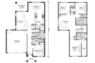 Edgewater Estate - San Remo - Lot 257 Floorplan