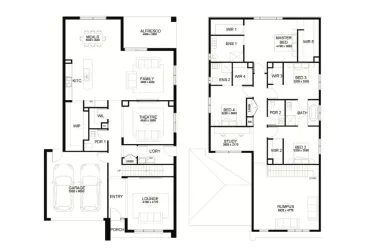 Edgewater Estate - San Remo - Lot 263 Floorplan