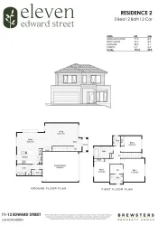 Eleven Edward Townhomes - Langwarrin - Lot 2 Floorplan