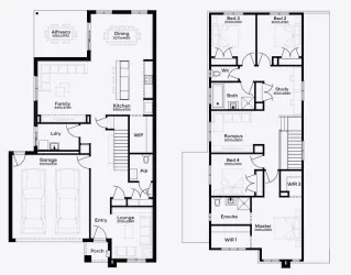 Emerald Views Estate - Diamond Creek - Lot 16 Floorplan