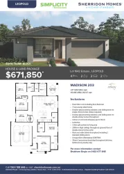 Estuary Estate - Leopold - Lot 1642 (TITLED) Floorplan