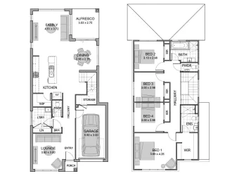 Eucalypt Grove Estate - Austral - Lot 203 Floorplan