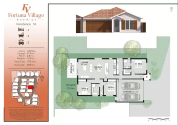 Fortuna Village Estate - Golden Square - Lot 16 -