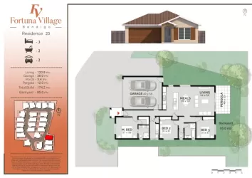 Fortuna Village Estate - Golden Square - Lot 23