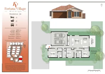 Fortuna Village Estate - Golden Square - Lot 24