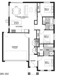 Harli Estate - Cranbourne West - Lot 327 Floorplan
