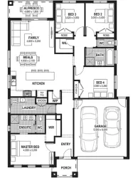Harlow Estate - Tarneit - Lot 412 Floorplan