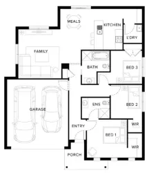Haymont Armstrong Creek Estate - Charlemont - Lot 340 Floorplan