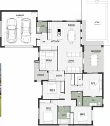 Hillside Retreat Estate Sunshine Coast - Bli Bli - Lot 12 Floorplan
