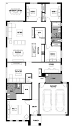 Huntly Rise Estate - Huntly - Lot 13 Floorplan