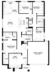 Huntly Rise Estate - Huntly - Lot 18 Floorplan