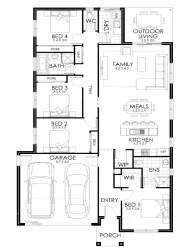 Huntly Rise Estate - Huntly - Lot 1 Floorplan