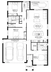 Huntly Rise Estate - Huntly - Lot 8 Floorplan
