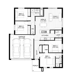 Inverness Estate - Beveridge - Lot 215 Floorplan
