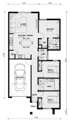 Jubilee Estate - Wyndham Vale - Lot 4266 Floorplan
