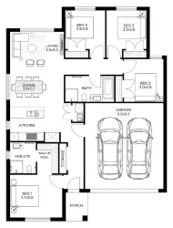 Jubilee Estate - Wyndham Vale - Lot 5437 Floorplan