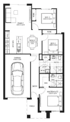 Jubilee Estate - Wyndham Vale - Lot 5617 Floorplan