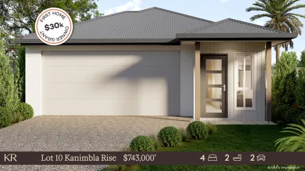 Kanimbla Rise Estate - Holmview - Lot 10 Façade