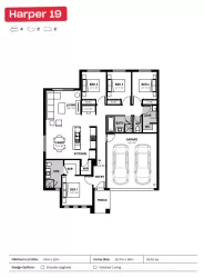 Kingsfield - Sunbury - Lot 339 Floorplan