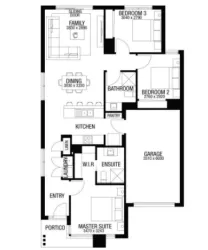 Kirrily Estate - Strathfieldsaye - Lot 33 Floorplan