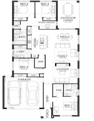 Kirrily Estate - Strathfieldsaye - Lot 6 Floorplan