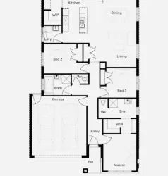 Kirrily Estate - Strathfieldsaye - Lot 8 Floorplan