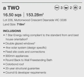 Little Springs Estate - Deanside - Lot 228