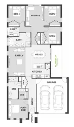 Little Springs Estate - Deanside - Lot 538 Floorplan