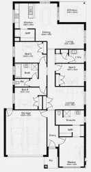 Little Springs Estate - Deanside - Lot 801 Floorplan