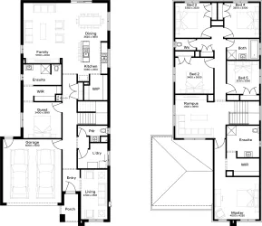 Lot 1040 Ellery Estate by Simonds Homes Floorplan
