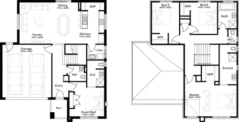Lot 111 Allegra Estate by Simonds Homes Floorplan