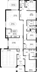 Lot 111 Allegra Estate by Simonds Homes Floorplan