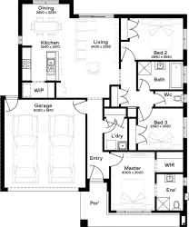 Lot 1153 Aldo Estate by Simonds Homes Floorplan