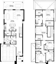 Lot 1406 Whiterock Estate by Simonds Homes Floorplan