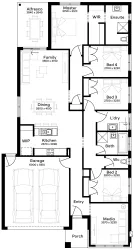 Lot 145 Forrest Green Estate by Simonds Homes Floorplan