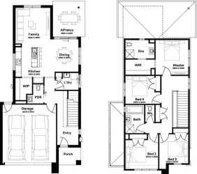 Lot 1594 Flagstone Estate by Simonds Homes Floorplan