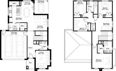Lot 1732 Verdant Hill Estate by Simonds Homes Floorplan