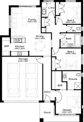 Lot 182 Forrest Green - The Precinct Estate by Simonds Homes Floorplan