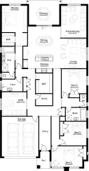 Lot 203 Broadstead Estate by Simonds Homes Floorplan