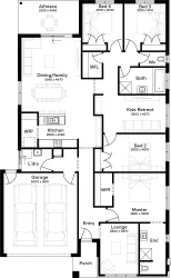 Lot 204 Flinders Walk Estate by Simonds Homes Floorplan