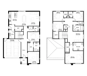 Lot 2110 Redstone Estate by Simonds Homes Floorplan