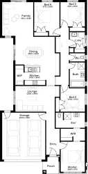 Lot 2114 Lucas Estate Estate by Simonds Homes Floorplan