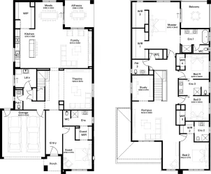 Lot 2130 Redstone Estate by Simonds Homes Floorplan