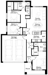 Lot 219 Forrest Green - The Precinct Estate by Simonds Homes Floorplan